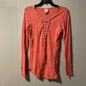 Long sleeve Free People shirt